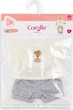 Комплект одягу для ляльки Corolle Little Explorer Сірий 36 см (9000141970) - зображення 1