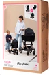 Wózek dla lalki Corolle Cybex Czarny 36–42 cm (9000142070) - obraz 1