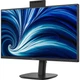 TFT 23.8' Philips 24B2N3200JH, IPS, 120Гц, VGA, HDMI, DP, USB-hub, cam, HAS, Pivot, колонки, чорний - изображение 2