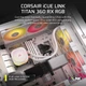 Система водяного охолодження Corsair Icue Link Titan 360 White (CW-9061021-WW) - изображение 5