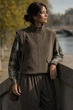 Жіноча сорочка в клітинку вільного крою Seventeen S-M Оливковий (2000000220994) - изображение 5