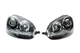 Передние фары с линзой Black (2 шт) для Volkswagen Golf 5 2003-2009 гг - изображение 2