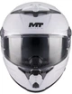Шолом MT Thunder 4 R SV Pure, XXL, Білий (3080498) - изображение 5
