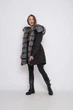 Парка Sifurs з хутром чорнобурки XL Чорна (М10-90-ЧБ-Ч) - зображення 3