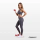 Гантель EasyFit 2 кг 1 шт з вініловим покриттям червона цільнолита нерозбірна для фітнесу (WLSGD2R) - зображення 6