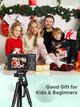 Цифровая камера VYNCS H15 50 МП 1080P FHD: компактный фотоаппарат, 16х зум, карта памяти 32 ГБ, Black - изображение 8