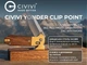 Нож складной карманный Civivi Yonder Clip Point Дерево и латунь (C25026-1) - изображение 13