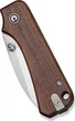 Składany nóż kieszonkowy Civivi Baby Banter Slip Joint C25066A-2 Nitro-V / Wood Naturalne drewno (810224940293) - obraz 5