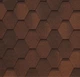 Бітумна черепиця Tegola Mosaik Premium Nuanced Brown (2133010006227) - изображение 1