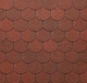 Бітумна черепиця Tegola Traditional Premium Antique Red (2111030001400) - изображение 1