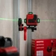 Лазерный уровень KRAFFTEC нивелир аккумуляторный 4D строительный профессиональный 16 линий зеленый луч 360 градусов 50 м со штативом микролифтом пультом - изображение 8