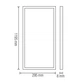 Панель вбудована LED Horoz Electric ZODIAC-36 36W 4200K 2520Lm 180-265V 1195x295x8мм (056-006-0036-030) - изображение 2