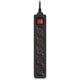 Фільтр живлення REAL-EL RS-PROTECT M 10m, black - зображення 1
