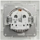Розетка з кришкою з заземленням Schneider Electric Asfora Біла EPH3100121 - зображення 1