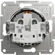 Розетка з кришкою з заземленням Schneider Electric Asfora Антрацит EPH3100171 - изображение 2