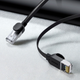 Кабель RJ45 Gigabit Ethernet 5м CAT6 плоский черный для подключения компьютера Baseus PCWL-D01 - изображение 6