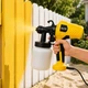 Электрический краскопульт Paint Sprayer, распылитель краски 500 Вт с регулировкой подачи и баком 650 мл (желтый) - изображение 1