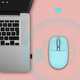 Беспроводная мышь H30 черного цвета для компьютера с USB подключением - изображение 3