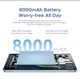 Планшет DOOGEE Tab G6 6GB/256GB Black, 11” FHD+, 8000mAh, 4G LTE - изображение 5