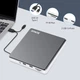 Внешний CD/DVD привод BUNUD 5 в 1, USB 3.0 + Type-C, запись/считывание дисков, с SD/TF и USB портами - изображение 5