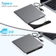 Внешний CD/DVD привод BUNUD 5 в 1, USB 3.0 + Type-C, запись/считывание дисков, с SD/TF и USB портами - изображение 7