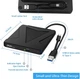 Внешний DVD/CD привод RUIZHI USB 3.0 Type-C, портативный заудиофон для ноутбука и ПК - изображение 5