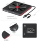 Внешний CD/DVD привод Aumdie BT681 USB 3.0 + Type-C, DVD±RW, портативный для ноутбука, ПК, Mac - изображение 5