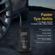 Портативный автокомпрессор M-903A аккумуляторный насос для колес 150 PSI power bank 6000 mAh LED фонарь компрессор для авто - изображение 8