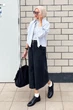 Укороченная рубашка свободного кроя JW ANDERSON UNIQLO в клетку 1159862495 (Голубой XL) - изображение 14