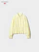 Укороченная рубашка свободного кроя JW ANDERSON UNIQLO в клетку 1159862493 (Желтый XL) - изображение 3
