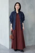 Джинсовая рубашка UNIQLO свободного кроя 1159862317 (Синий M) - изображение 10