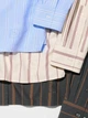 Укороченная рубашка свободного кроя JW Anderson Uniqlo в полоску 1159863185 (Голубой XL) - изображение 7