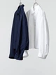 Хлопковая рубашка UNIQLO 1159854266 (Синий XXL) - изображение 2