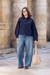 Хлопковая рубашка UNIQLO 1159854266 (Синий XXL) - изображение 3
