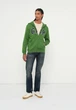 Толстовка на флисе GAP с логотипом 1159854226 (Зеленый L) - изображение 4