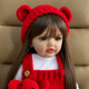 Реалістична Кукла Реборн 55 см повністю вінілова Doll Reborn Baby К0100225 - зображення 2