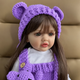 Реалистичная кукла Реборн 55 см полностью виниловая Doll Reborn Baby К0100217 - изображение 2