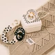 Подарунковий набір 6-18 міс тримач, контейнер та пустушка BIBS Gift Set Polka Soothe & Go Latex – Ivory / Black - зображення 3