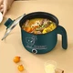 Електрична мультисковорідка 1.8 л портативна з антипригарним покриттям Mini Electric Hot Pot 2 режими - зображення 2