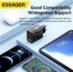Быстрое зарядное устройство ESSAGER 33W два разъема USB Type C для телефонов, планшетов, павербанков - изображение 4