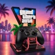 Універсальний тримач-підставка для геймпада GTA 6 Inspired для PS5 / Xbox, 3D-друк PLA Bambu Lab, декоративна підставка для контролера - изображение 6