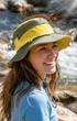 Панама туристическая водостойкая с широкими полями UPF 50+ Gray and Yellow - изображение 3