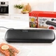 Вакууматор для продуктов Luma Bella LB-63027 100 Вт 60 кПа, вакуумный упаковщик 30 см, 10 пакетов и шланг для контейнеров - изображение 2