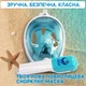 Повнолицева панорамна L/XL Снорклінг Маска для плавання VelaSport 1.0 на все обличчя для купання пірнання мономаска з трубкою та клапаном з кріпленням для екшн камери дитячі та дорослі White Turqouise - зображення 14