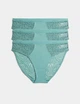 Набор женских трусиков Marks&Spencer High legs 14(42) 3 шт teal 0268 - изображение 1