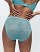 Набор женских трусиков Marks&Spencer High legs 14(42) 3 шт teal 0268 - изображение 4