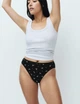 Набор женских трусиков из модала Marks&Spencer High legs 14(42) 5 шт white flower 0255 - изображение 2