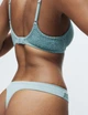 Набор трусиков Marks&Spencer стринги thongs 14(42) 3 шт teal 0269 - изображение 3