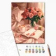 Картина по номерам Brushme Аромат роз и кофе 40x50 BS54286 - изображение 2