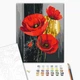 Картина по номерам Красные маки 40x50 BS54558 - изображение 2